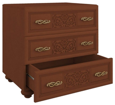 Комод Hoff 86,4х79х46,4 см, коричневый