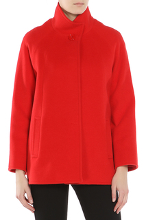 Пальто женское Cinzia Rocca PR45001-45D2-08 красное 48 IT