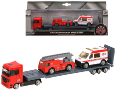 Набор машин Пламенный мотор Пожарная охрана