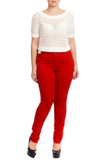 Брюки женские LAFEI-NIER AP85731R красные 24 RU