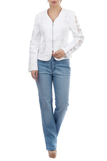 Жакет женский LAFEI-NIER G34965-G белый 2XL