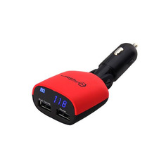 Зарядное устройство usb URAL в прикуриватель со встроенным вольтметром Ural USB Voltmeter Урал
