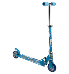 Самокат двухколесный "Leader kids LK-6039", синий