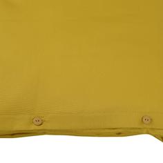 Комплект постельного белья полутораспальный из сатина горчичный Essential Tkano