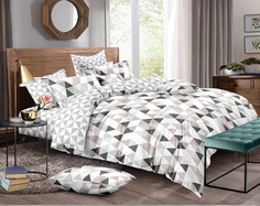 Комплект постельного белья двуспальный-евро Amore Mio, Miles