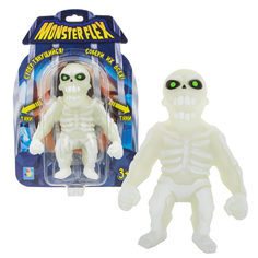 Фигурка тянущаяся 1 TOY Monster Flex Скелет, 15 см
