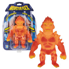 Фигурка тянущаяся 1 TOY Monster Flex Вулкан, 15 см