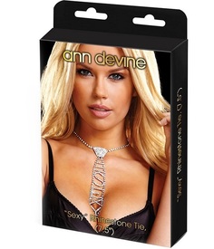 Галстук из кристаллов "SEXY" Rhinestore Tie Ann Devine