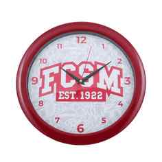 Часы настенные ФКСМ, черный, D=280мм Spartak