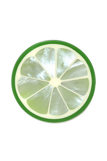 Брошь женская NB20.1-10-23739 зеленая Nature Bijoux