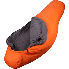 Спальный мешок пуховый Adventure Permafrost оранжевый 205x80x50 Сплав
