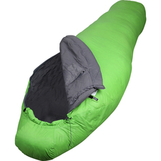 Спальный мешок пуховый Adventure Comfort лайм 190x75x45 Сплав