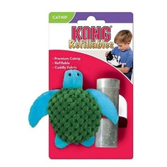 Kong игрушка для кошек Черепашка с тубом кошачьей мяты 9 см