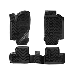 Ковры В Салон 3d Lada Granta 11- Компл. 4 Шт., Высок.Борт, Полимер. чернAIRLINE ACM-PS-02