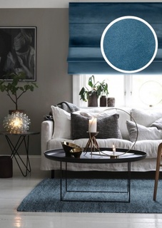 Римские шторы Eskar 13130160190 синий 190х16