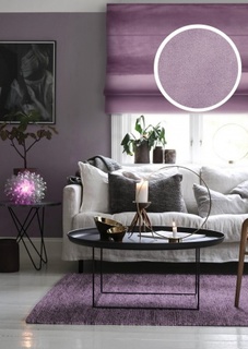 Римские шторы Eskar 13129100175 фиолетовый 175х10