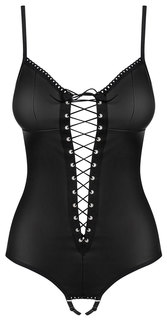 Изысканное боди Redella со шнуровкой Obsessive