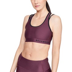 Спортивный бра Under Armour Mid Support Crossback Strappy, 569 фиолетовый, XS