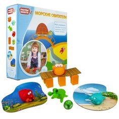 Настольная игра 1 TOY Т16220 Растем вместе Морские обитатели