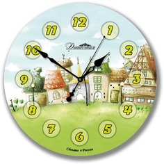 Настенные часы Династия 33x33x4 см Городок 01-041
