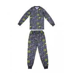 Пижама для мальчиков Bonito kids 4067-01 цв. темно-серый р.128