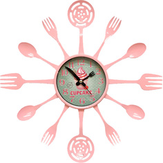 Настенные часы, Galaxy, 40 см, 133-p-cupcake