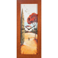 Настенные часы Lowell 28x66 см 5634