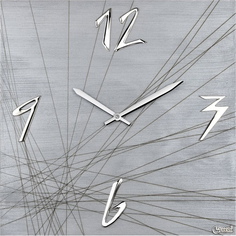 Настенные часы Lowell 40x40 см 11478