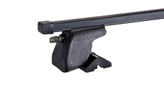 Багажник на крышу с прямоуг. дугами 120см в пластике. для а/м с т- профилем. drdt120pr Амос