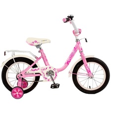 Детский велосипед двухколесный MaxxPro Sofia 14" светло-розовый