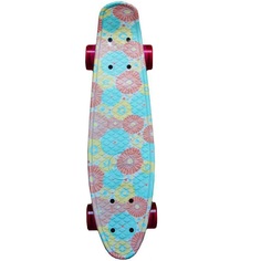 Скейтборд Explore LAUNCHER 22" цветы
