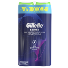 Гель для бритья Gillette Series Sensitive «Для Чувствительной Кожи» 400 мл