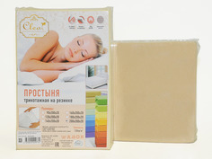 Простыня Cleo на резинке Lollipop Цвет: Экрю (90х200)
