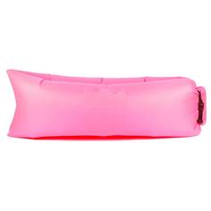 Надувной диван лежак Baziator P0003 220х70 см pink