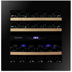 Встраиваемый винный шкаф Dunavox DAB-25.62DB.TO