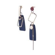 Серьги Moon Paris Del mare асимметрия MoD-20.03-016 черные