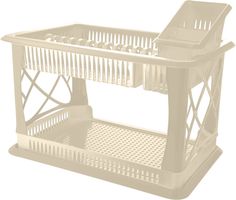 Сушилка для посуды с поддоном 2-х ярусная Giaretti Bono 490х175х325 мм