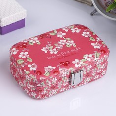 Шкатулка для украшений «Cherry», красный, 15 x 10 х 5 см Вселенная Порядка