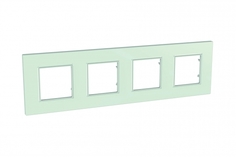 Рамка Schneider Electric Unica Quadro 4-ая Белая