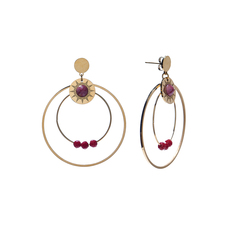 Серьги Moon Paris Ikita кольца MIK-20.01-026
