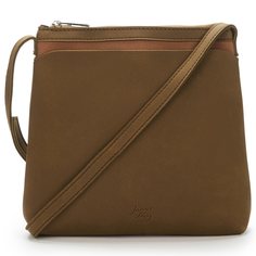 Кросс-боди женская JANES STORY KJ-81851-65 коричневая