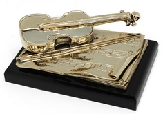 Скульптура "Лучшему скрипачу" Exetera Argenti