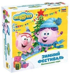 Настольная игра ZVEZDA Смешарики Зимний фестиваль Звезда