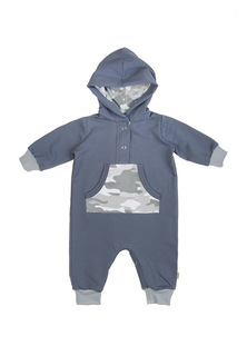 Комбинезон Сонный гномик Зэбби серый футер, р. 80