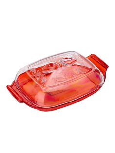 Масленка ElfPlast Винтаж, красный