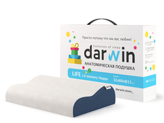 Подушка ортопедическая Darwin Life 1.0 Memory Happy