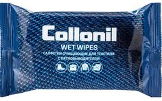 Влажные салфетки Collonil для удаления свежих пятен с текстиля и других поверхностей 15 шт