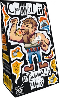 Чай Chokocat из серии Пирамидка "Мужицкий Чай", чёрный листовой, 50 гр Chococat