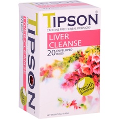Чай Tipson "Liver clinser", травяной, 20 пакетиков