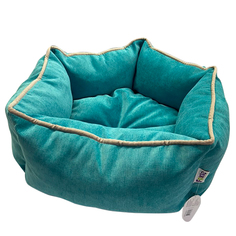 Лежак для кошек FOXIE Colour Звезда 51х51х22см бирюзовый